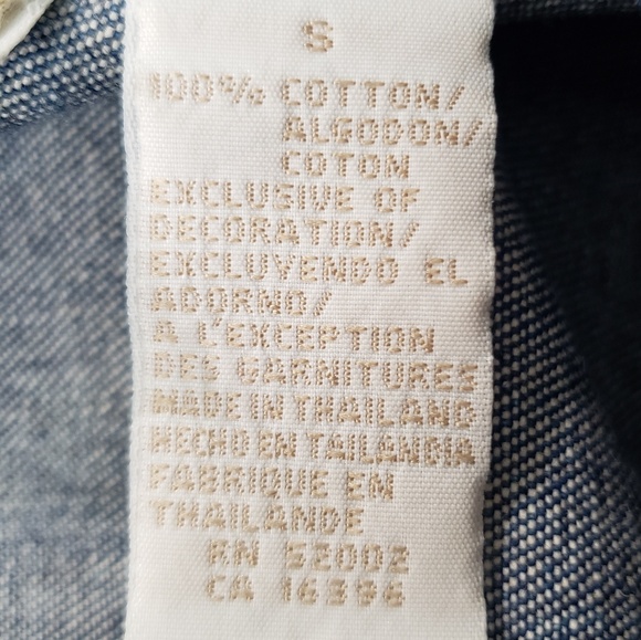 Vintage Liz Claiborne Jean Jacket - Picture 8 of 8